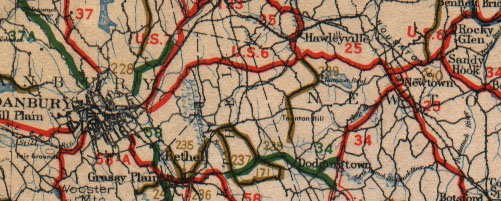1934 map excerpt, main map